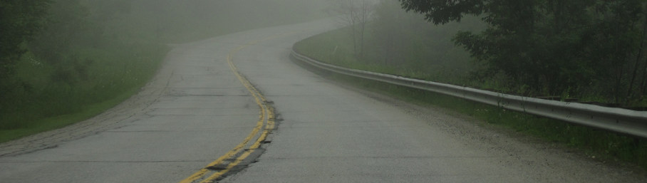 Weg met mist
